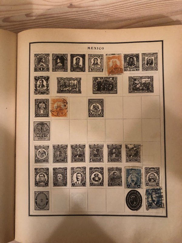 Modern Stamp Album Circa 1921