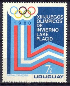 Uruguay 1979 Olympics Games Lake Placid 1980 MNH