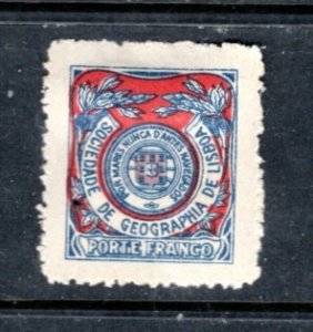 PORTUGAL 3S13 For the Geographical Society of Lisbon