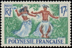 French Polynesia #193-194, Complete Set(2), 1960, Hinged