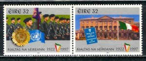 Ireland: 1997: Sc. # 1045-1046a*,  MNH Single Se-Tenant Stamps