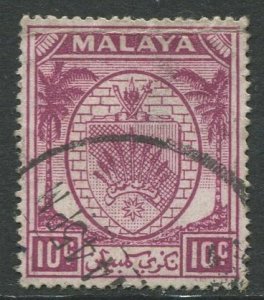 STAMP STATION PERTH Negri Sembilan #46 Arms Definitive Used 1949-55