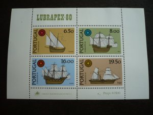 Stamps - Portugal - Scott# 1479a - Mint Never Hinged Souvenir Sheet