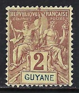 French Guiana 33 MNG 114G-2