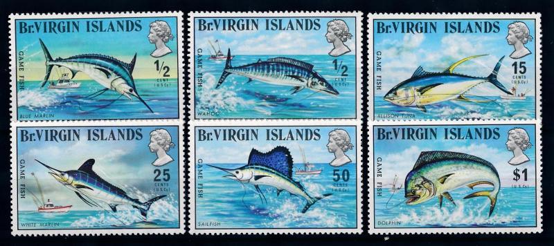 [65987] British Virgin Islands 1972 Marine Life Fish Fishing  MLH