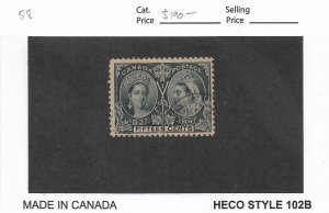 Canada: Sc #58, used (55108)