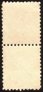1914, US 10c, Franklin, Used pair, Sc 433