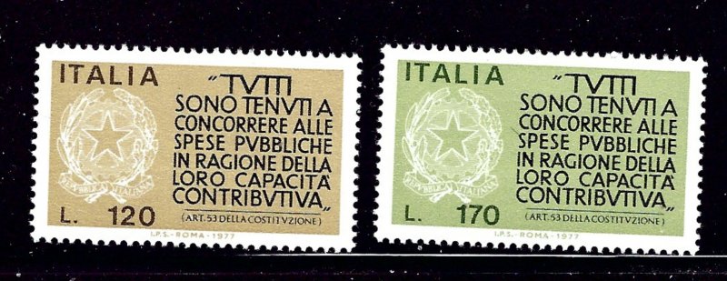 Italy 1259-60 MHR 1977 set
