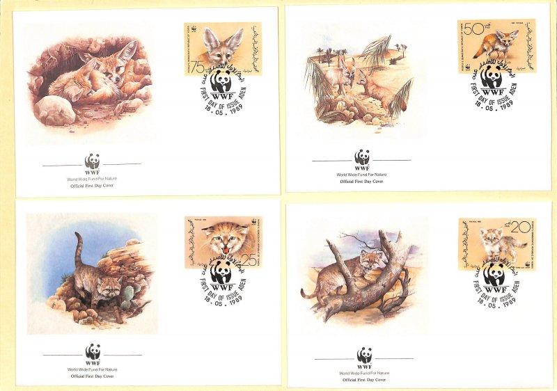 Republic of Yemen WWF World Wild Fund for Nature FDC Fennec fox Sand Cat