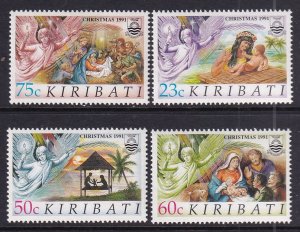 Kiribati 578-581 Christmas MNH VF