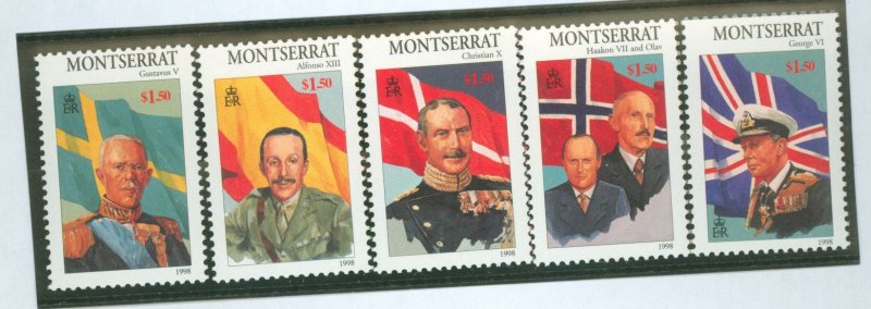 Montserrat #949-953 Mint (NH) Single