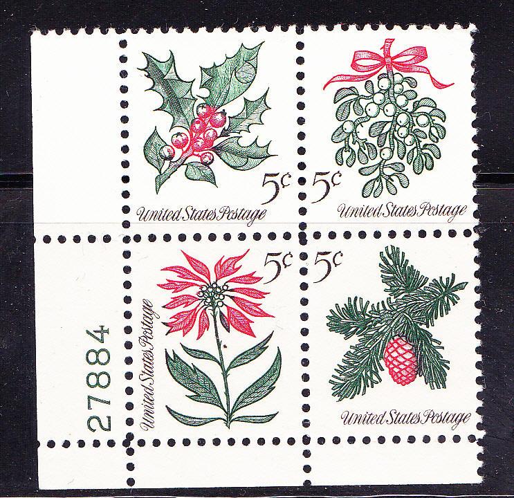 US#1254-7 MNH-POST OFFICE FRESH