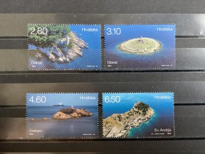 Croatia / Kroatië - Postfris/MNH - Complete set Lighthouses 2015