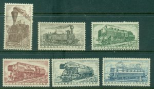 Czechoslovakia 1956 European Freight Services Timetable Conference - Railway ...