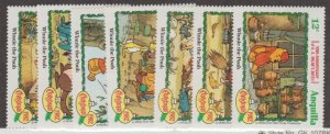 Anguilla Scott #511-517 Stamp - Mint NH Set