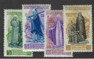 Italy SC#489-492 MNH VF SCV$30.00...Worth a view!!