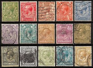 Great Britain 159 to 172 Complete Set