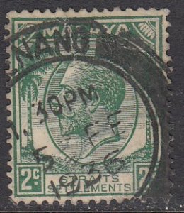 Straits Settlements 218 Used CV $0.80