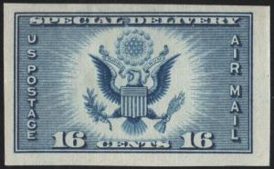 SC#771 16¢ Great Seal of the United States Imperforate Single (1935) NGAI