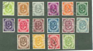 Germany #670-85 Used Single (Complete Set)