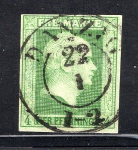 Prussia #1, Used SON Danzig cancel, VF.  CV $72.50   ...  5170001