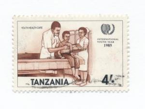 Tanzania 1986 Scott 291 used - 4sh, Health Care