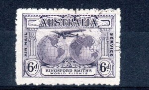 Australia 1931 6d Kingsford Smith's Flights Air SG 123 FU CDS