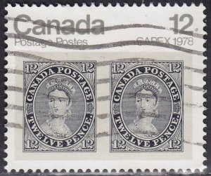 Canada 753 Queen Victoria CAPEX '78 12¢ 1978