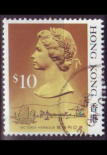 HONGKONG HONG KONG [1987] MiNr 0519 I ( OO/used )