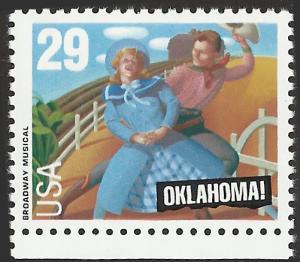 # 2722 MINT NEVER HINGED OKLAHOMA
