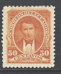 Ecuador Sc # 52 mint hinged (DT)