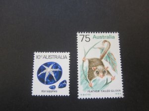 Australia 1974 Sc 562,572 MH