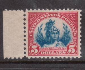 USA #573 Very Fine + Never Hinged With Natural Gum Bend