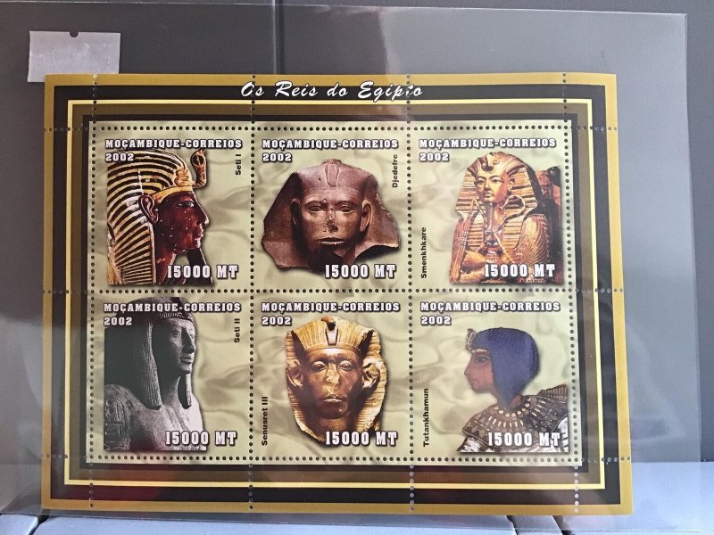 Mozambique 2002 Egyptian Marks   stamps sheet R26076