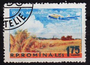 RUMÄNIEN ROMANIA [1956] MiNr 1628 ( O/used ) Flugzeug