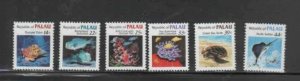 PALAU #75-81 1985 MARINE LIFE MINT VF NH O.G