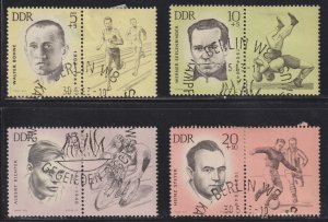 Germany DDR B98-B101 Sportsmen Series 1963