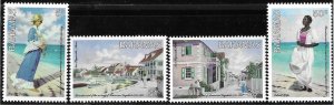 Bahamas American Loyalists set of 1983, Scott 543-546 MNH