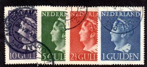 NETHERLANDS 278-81 USED SCV $52.60 BIN $21.00 ROYALTY