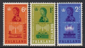 Falkland Islands 143-5 Radio mnh