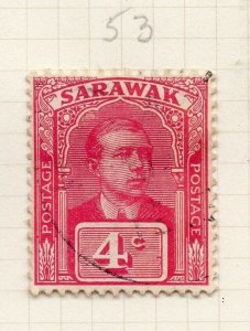 Sarawak 1918 Early Issue Fine Used 4c. 276154
