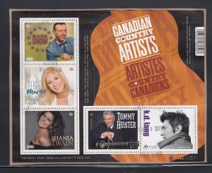 Canada 2765 Country Music SS used