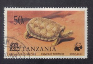 TANZANIA SCOTT# 82 USED, 50c 1977