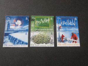 British Antarctic 2004 Sc 342-4 set MNH