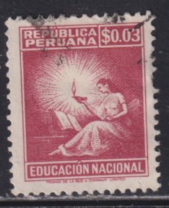 Peru RA35 Education 1952