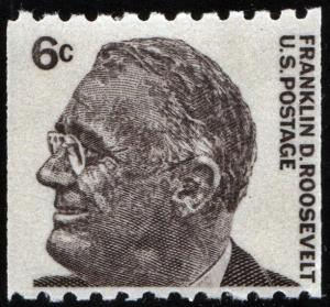 SC#1298 6¢ Franklin D. Roosevelt Coil Single (1967) MNH