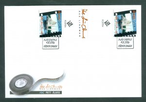 Aland. 2006 FDC. Fishing Boat ,From  Movie. Gutter Pair Sc.# 251