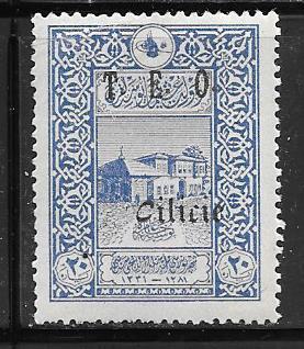 Cilicia #77  20pa ultra (MLH)  CV$13.50