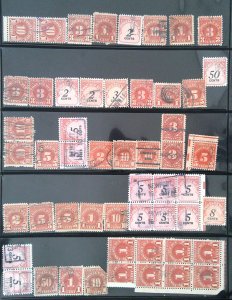 Small Collection Postage Due Lot