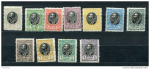 Serbia 1942 Sc 87-97 MNH